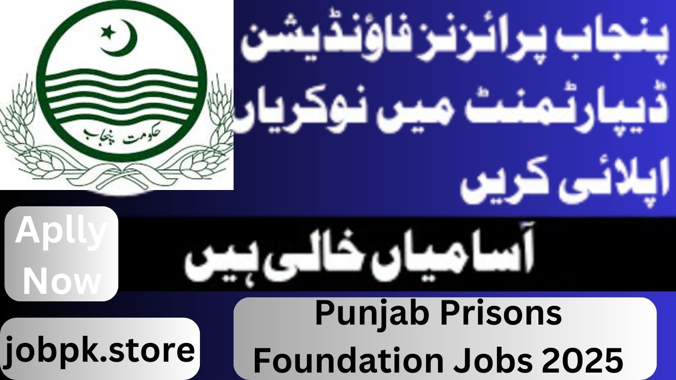 Punjab Prisons Foundation Jobs 2025: Apply for System Operator Positions - Career Opportunities in Pakistan