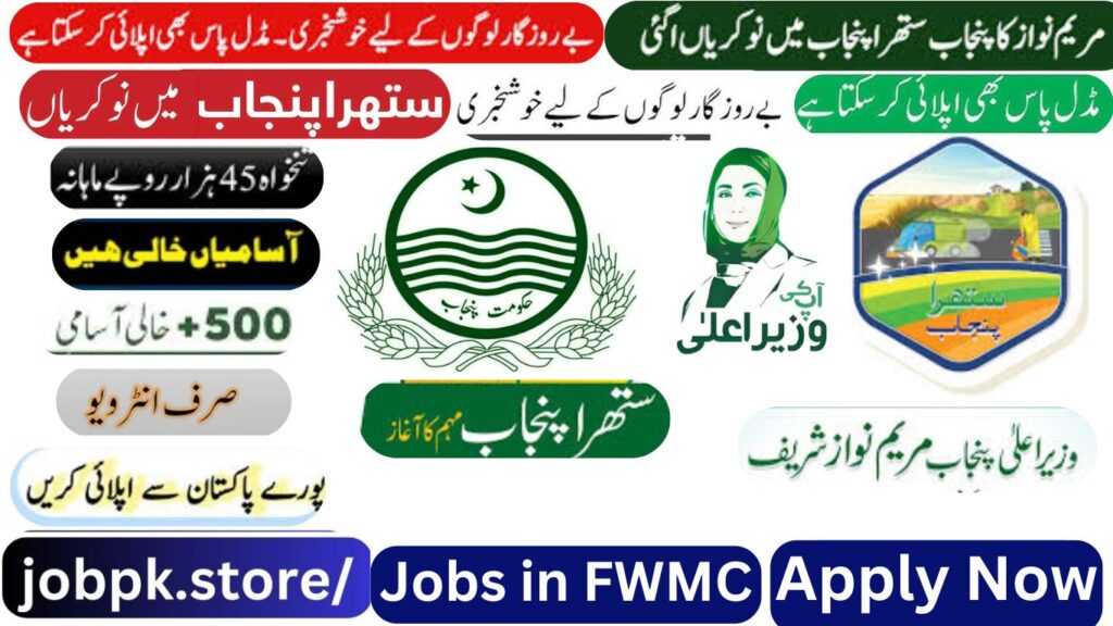 Best Jobs in FWMC Suthera Punjab Pakistan 2025 | Apply for FWMC Job Vacancies Now