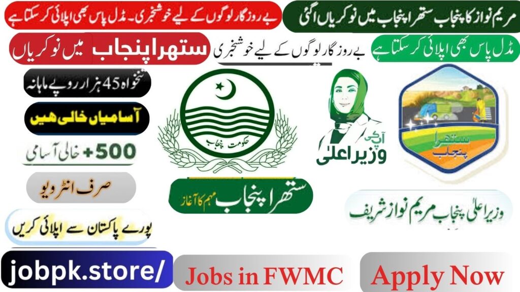 Jobs in FWMC Suthera Punjab Pakistan 2025 