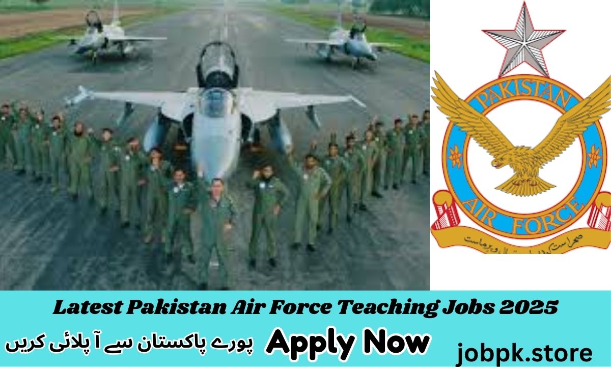 Latest Pakistan Air Force Teaching