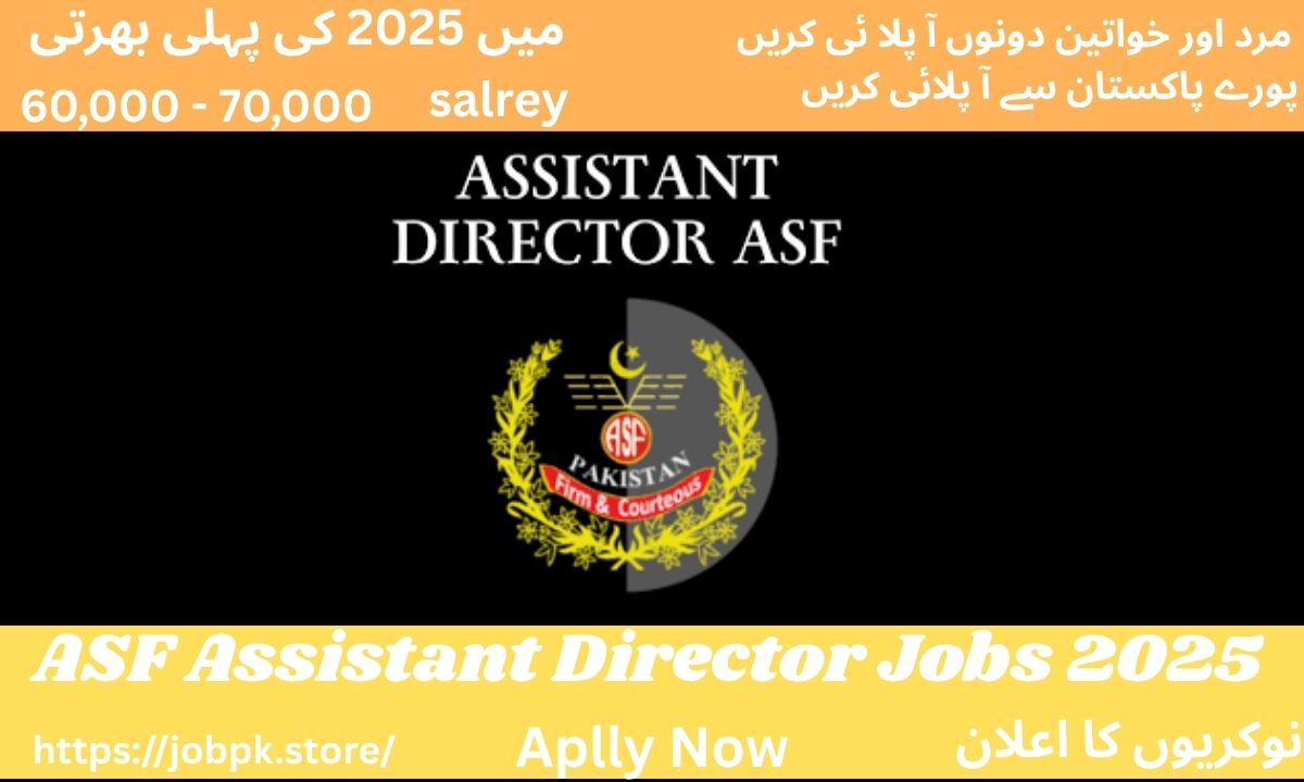 ASF Assistant Director Jobs 2025