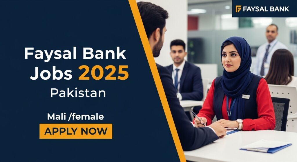 Faysal Bank Jobs 2025 – Explore Exciting Career Opportunities Across Pakistan